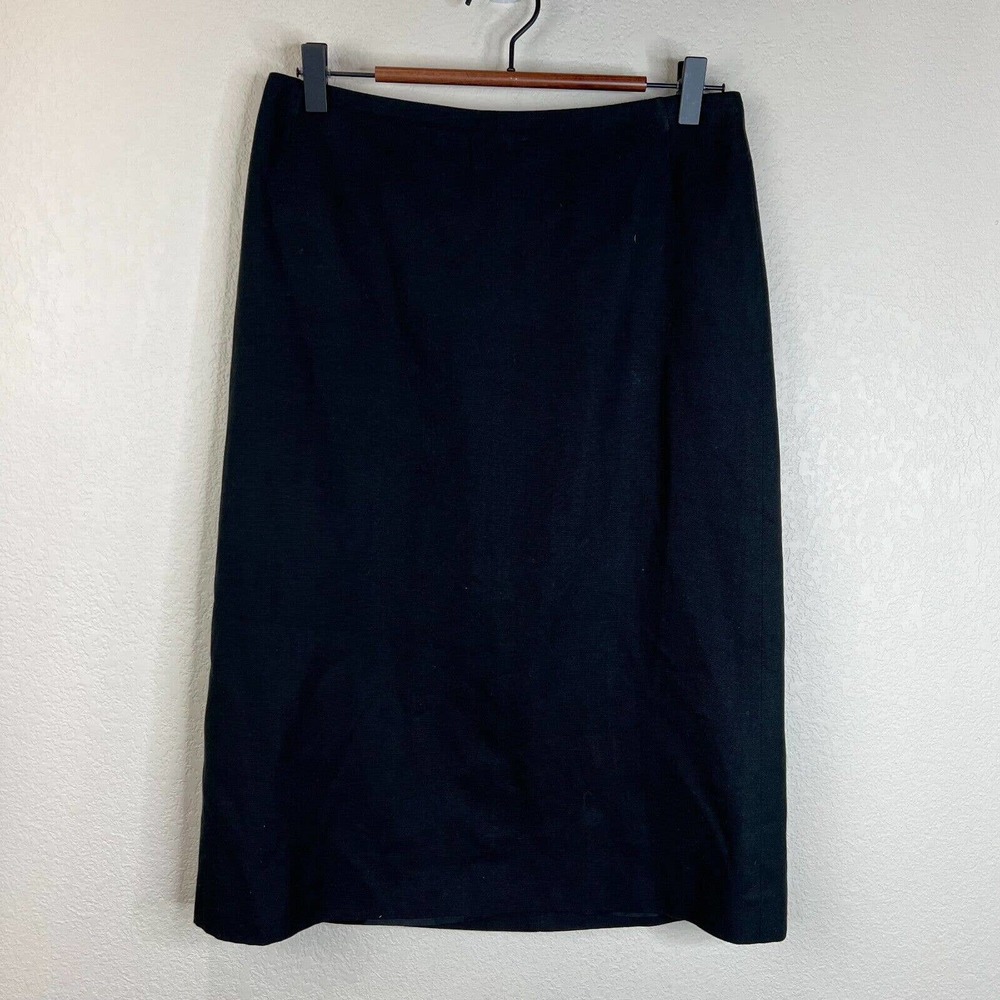 Dries Van Noten Womens Straight and Pencil Skirt‎ Knee Length Size 40 Black
